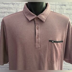 TRAVIS MATHEW mens size 2XL golf polo